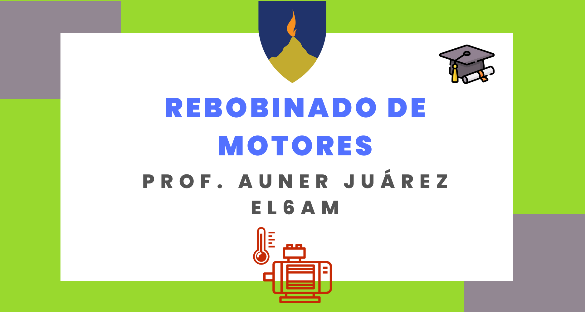 REBOBINADO DE MOTORES